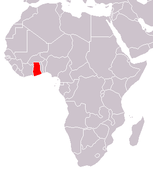 Fig. 1: Ghana in West Africa